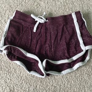 Maroon shorts in good quality